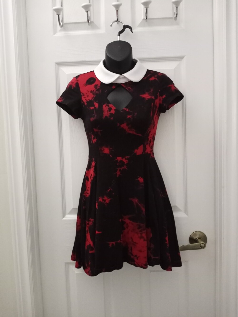 KILLSTAR Keyhole Skater Dress